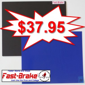 Fast-Brake Super Saver Starter Kit 18x19, 1 Black base, 30 sheets Blue