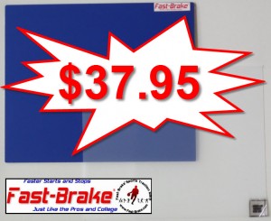 Fast-Brake Super Saver Starter Kit 18x19, 1 Blue base, 30 sheets Clear