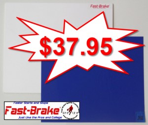 Fast-Brake Super Saver Starter Kit 18x19, 1 White base, 30 sheets Blue