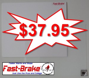 Fast-Brake Super Saver Starter Kit 18x19, 1 White base, 30 sheets Clear