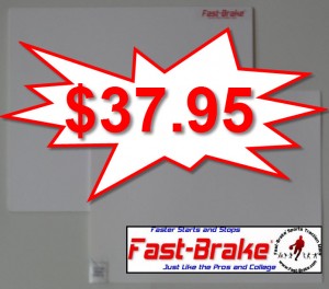 Fast-Brake Super Saver Starter Kit 18x19, 1 White base, 30 sheets White